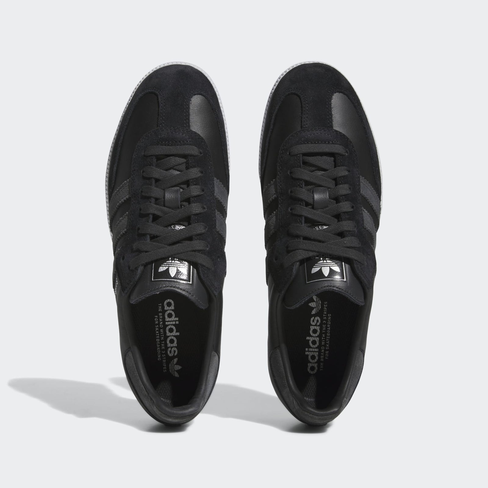 IG7572 adidas Originals Samba ADV Core Black Carbon Silver Metallic (Men's)