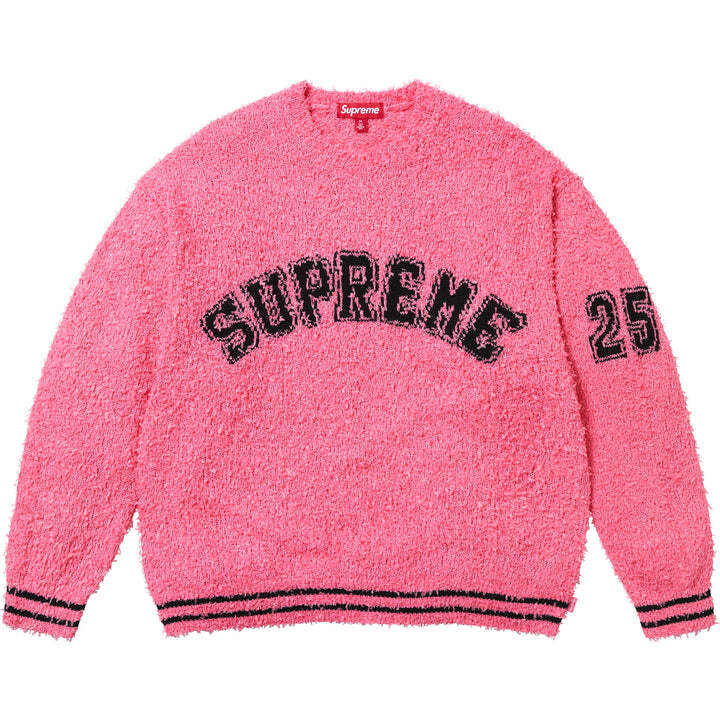 Supreme Textured Arc Sweater Pink