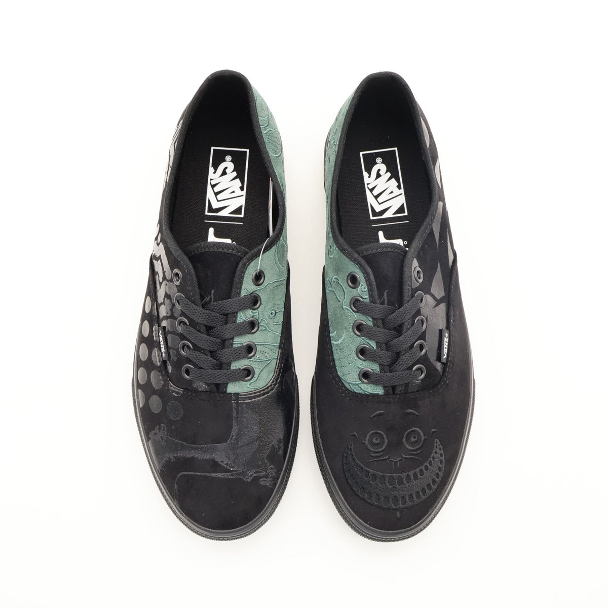 672904-0001 Rutsubo Vans Authentic Black Khaki Olive Green (Men's)