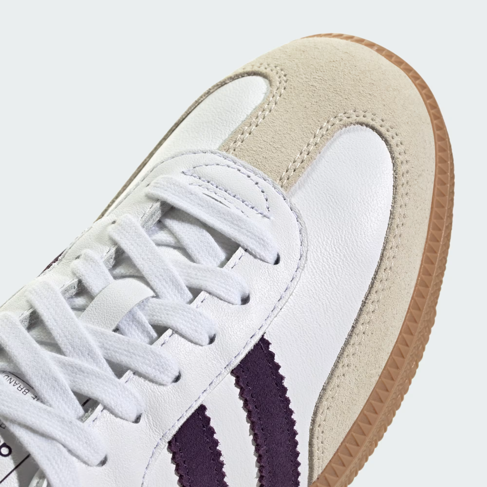 JS1392 adidas Originals Samba OG Cloud White Alumina Aurora Plum (Men's)
