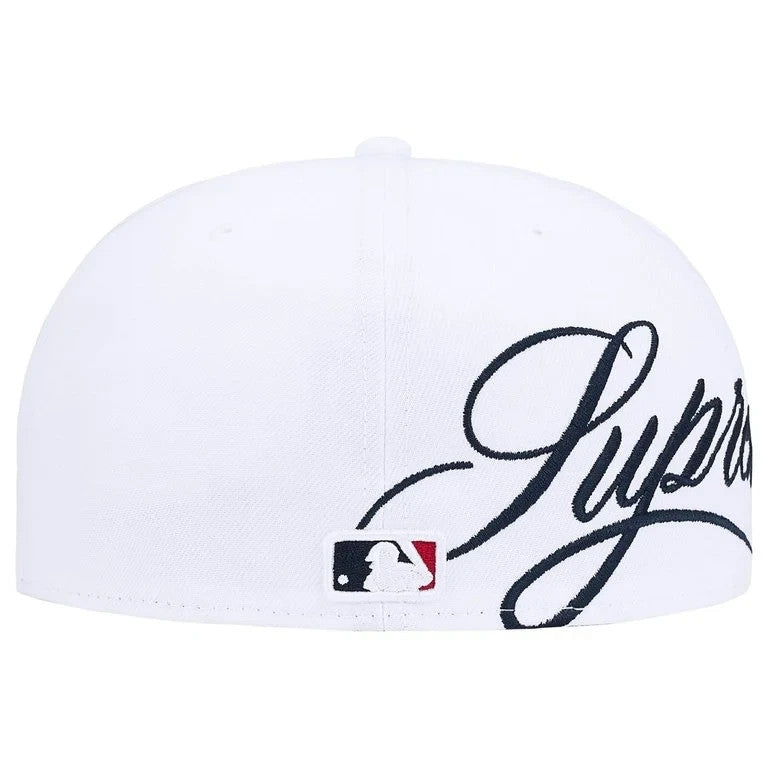 Supreme x New York Yankees New Era White