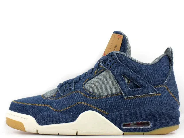 AO2571-401-R LEVI'S Ã Nike Air Jordan 4 "Denim" (Blank Tab) (Men's)