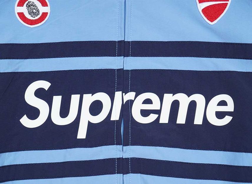 Supreme Ducati Track Jacket Light Blue
