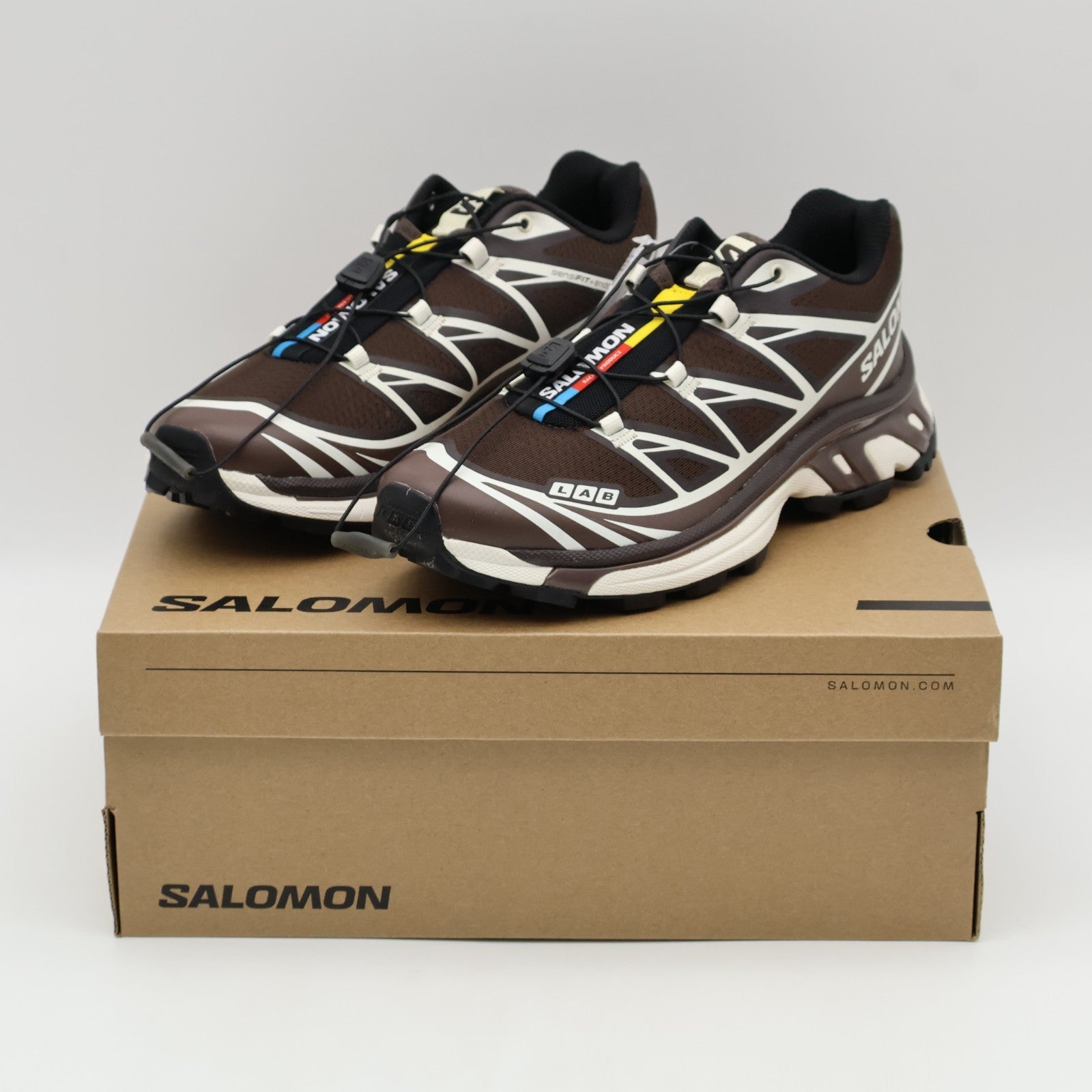 L47866100 Salomon XT-6 Black Coffee French Roast Vanilla Ice ( Men's )
