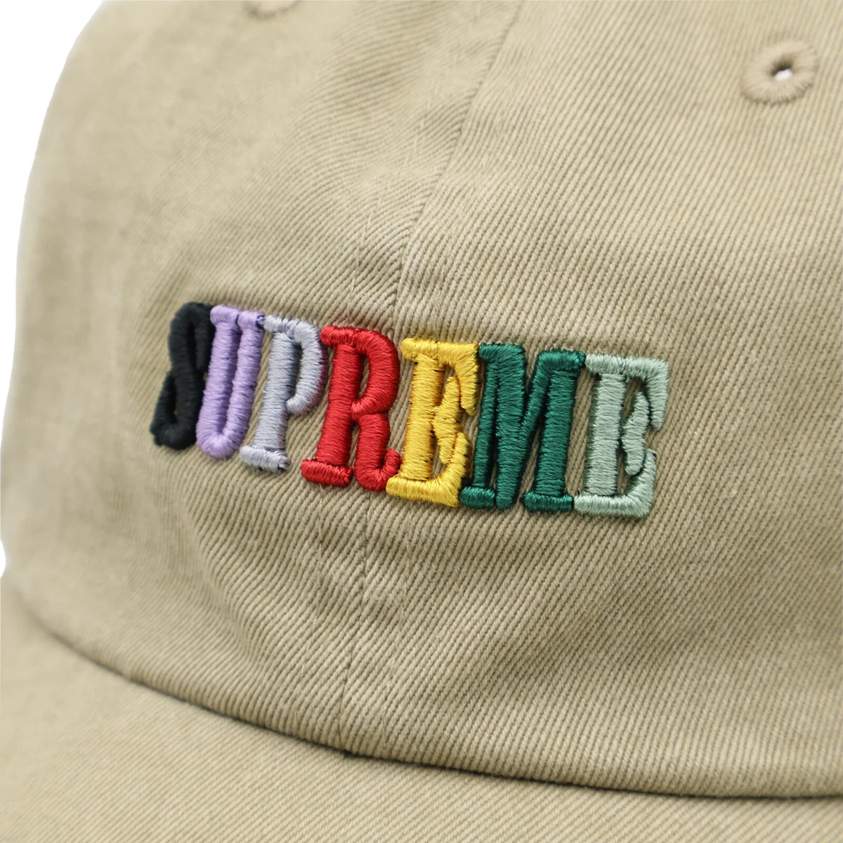 Supreme Pigment Dye 6-Panel Tan