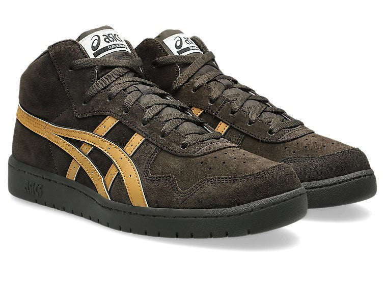 1203B204-200 Asics Japan Pro MT "Black Coffee/Wood Thrush" (Men's)