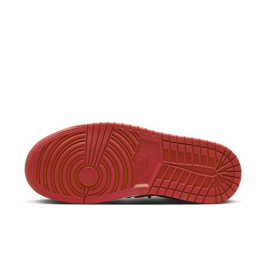 FB9891-600 Nike Air Jordan 1 High MM Sport Red Black Sail Dune Red (Women's)
