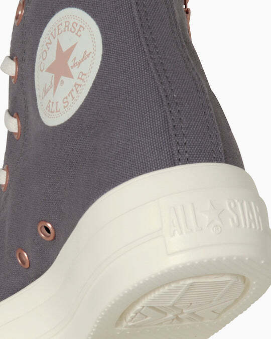 31313490 Converse All Star Light PLTS PG Z Hi Deep Gray (Women's)