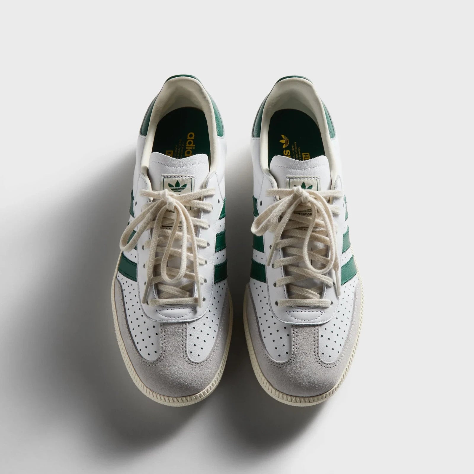 KH7397 KITH adidas Samba White Collegiate Green (Men's)