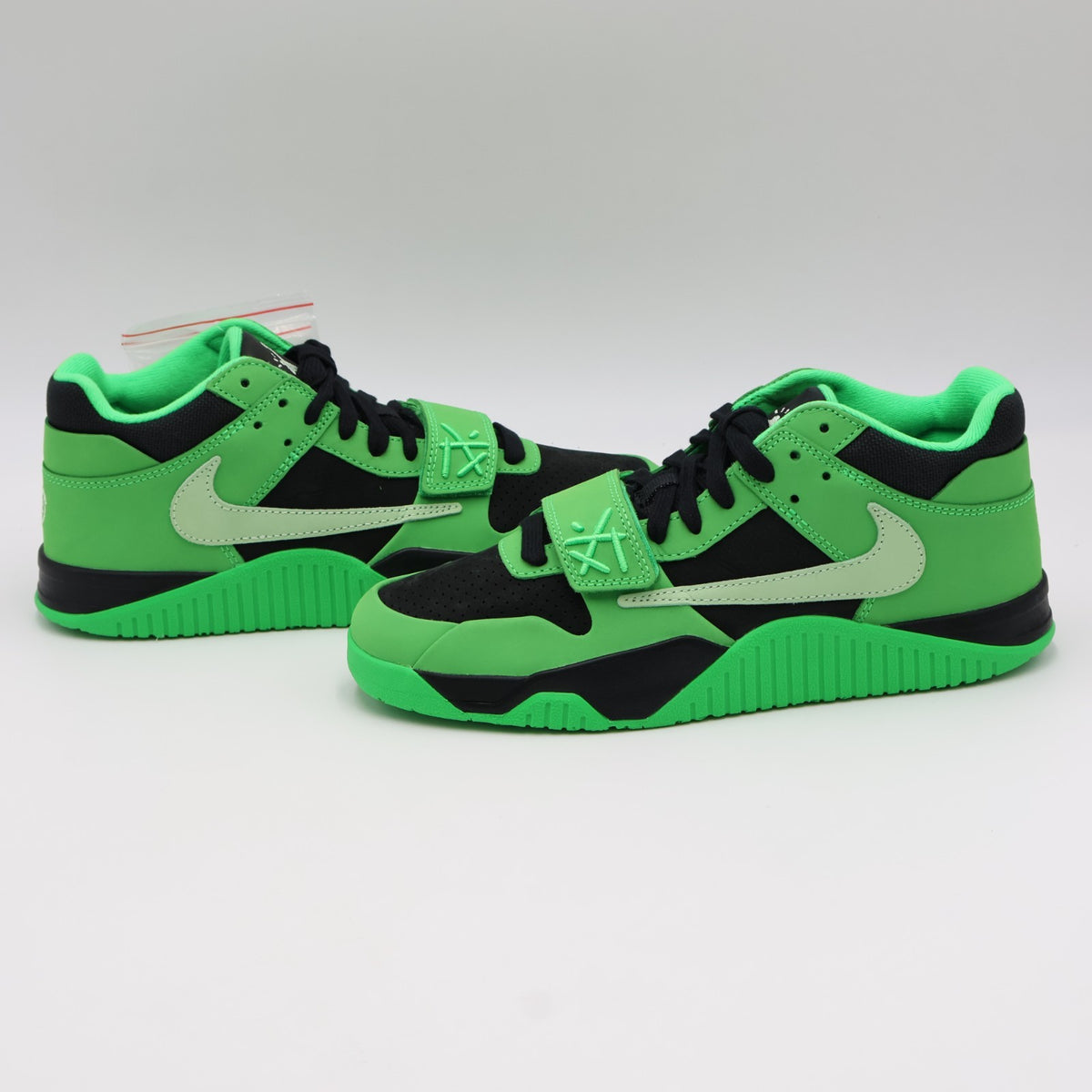IM9113-300 Travis Scott Ã Nike Jordan Jumpman Jack CJ1 T-Rexx Green Spark(Men's)