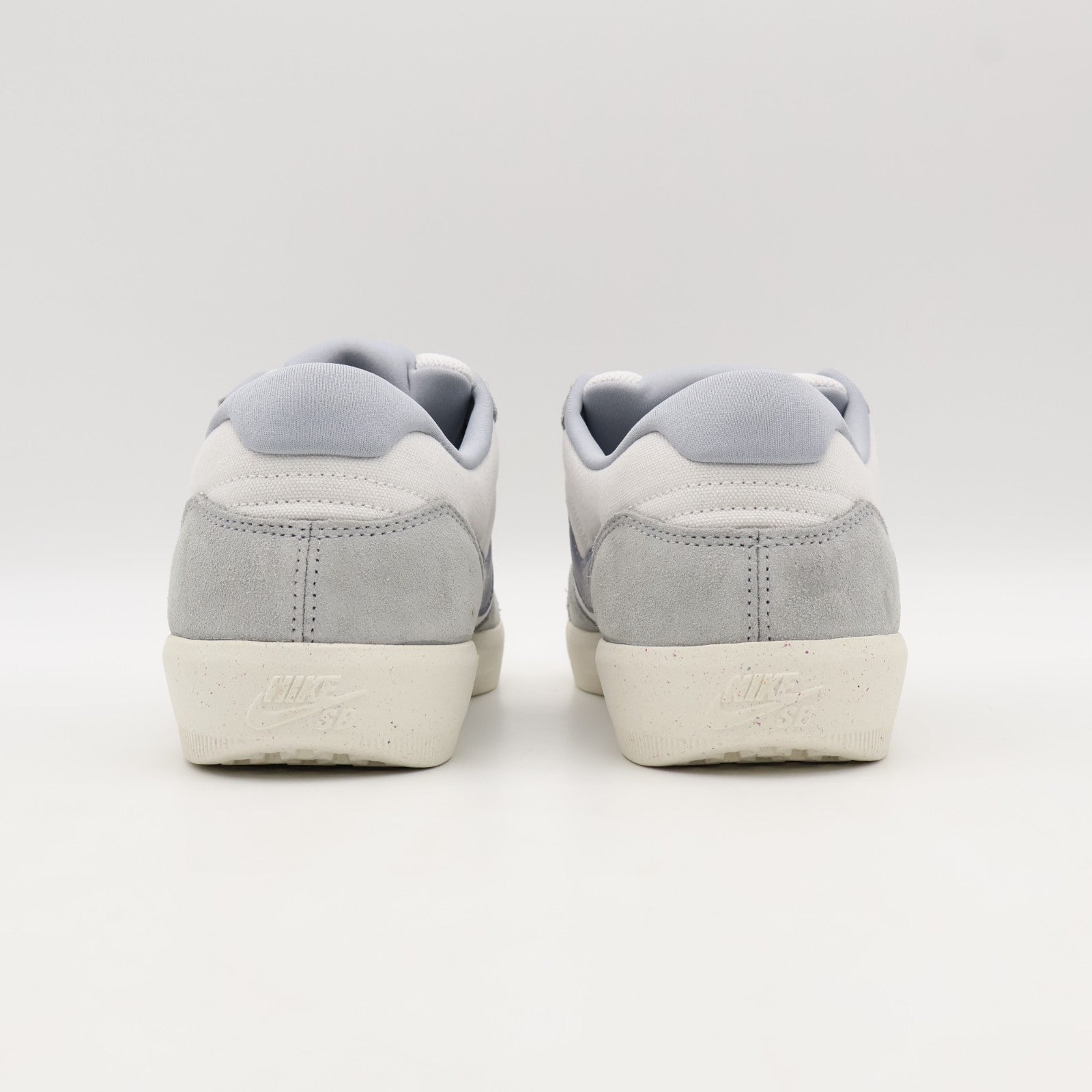 IH0636-141 Nike SB Force 58 Skateboarding Shoes White Sail Wolf Grey (Men's)
