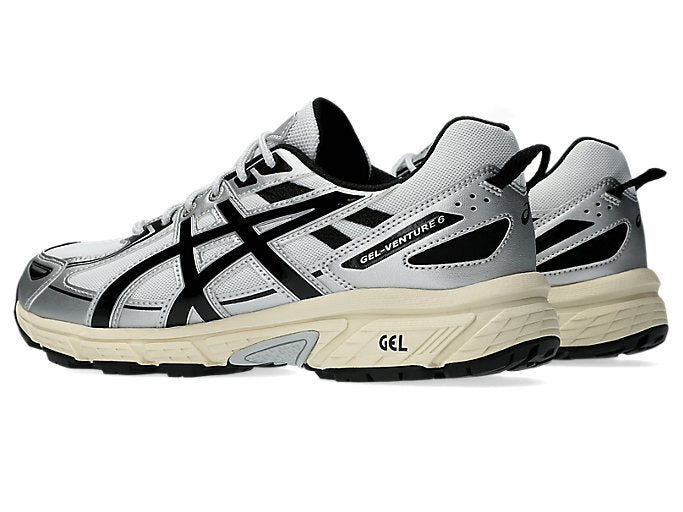 1203A545-100 Asics Gel-Venture 6 White Black (Men's)