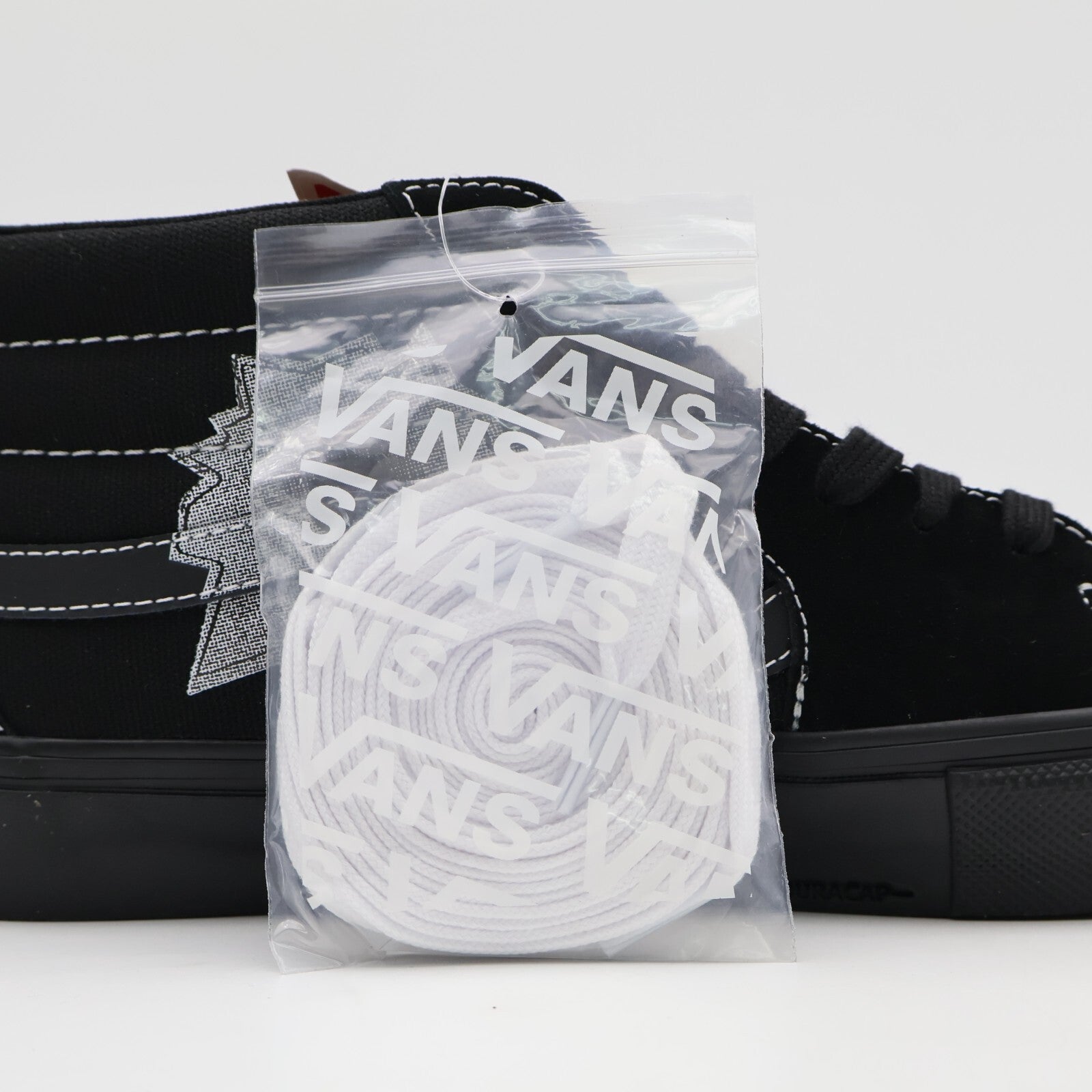 VN0A5KS1BLK Nate Lowman Supreme Vans Skate Grosso Mid Bullet Hole Black (Men's)