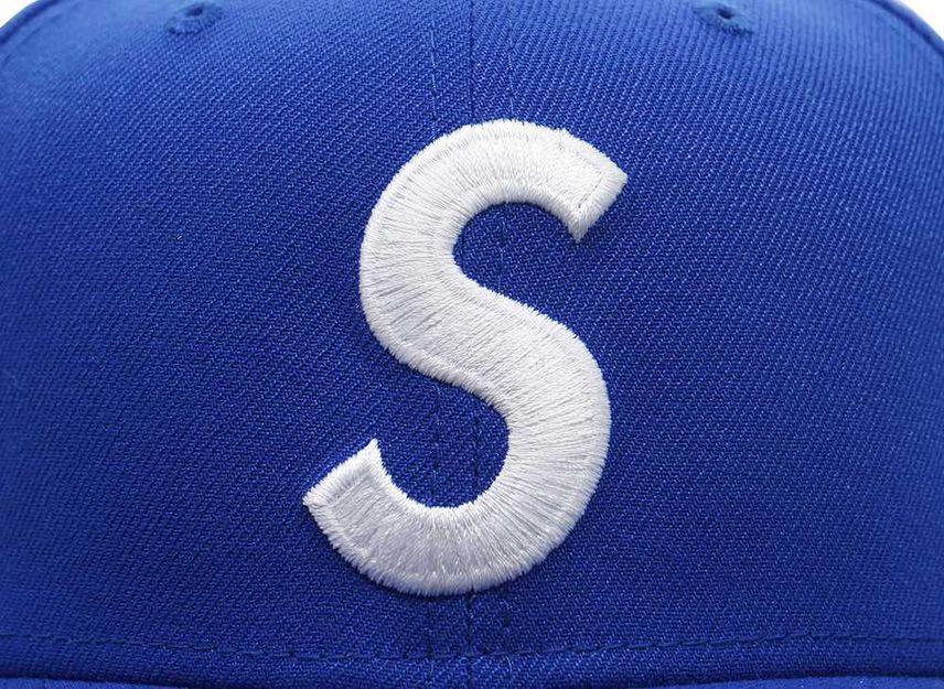 Supreme Screw Ball S Logo New Era Royal