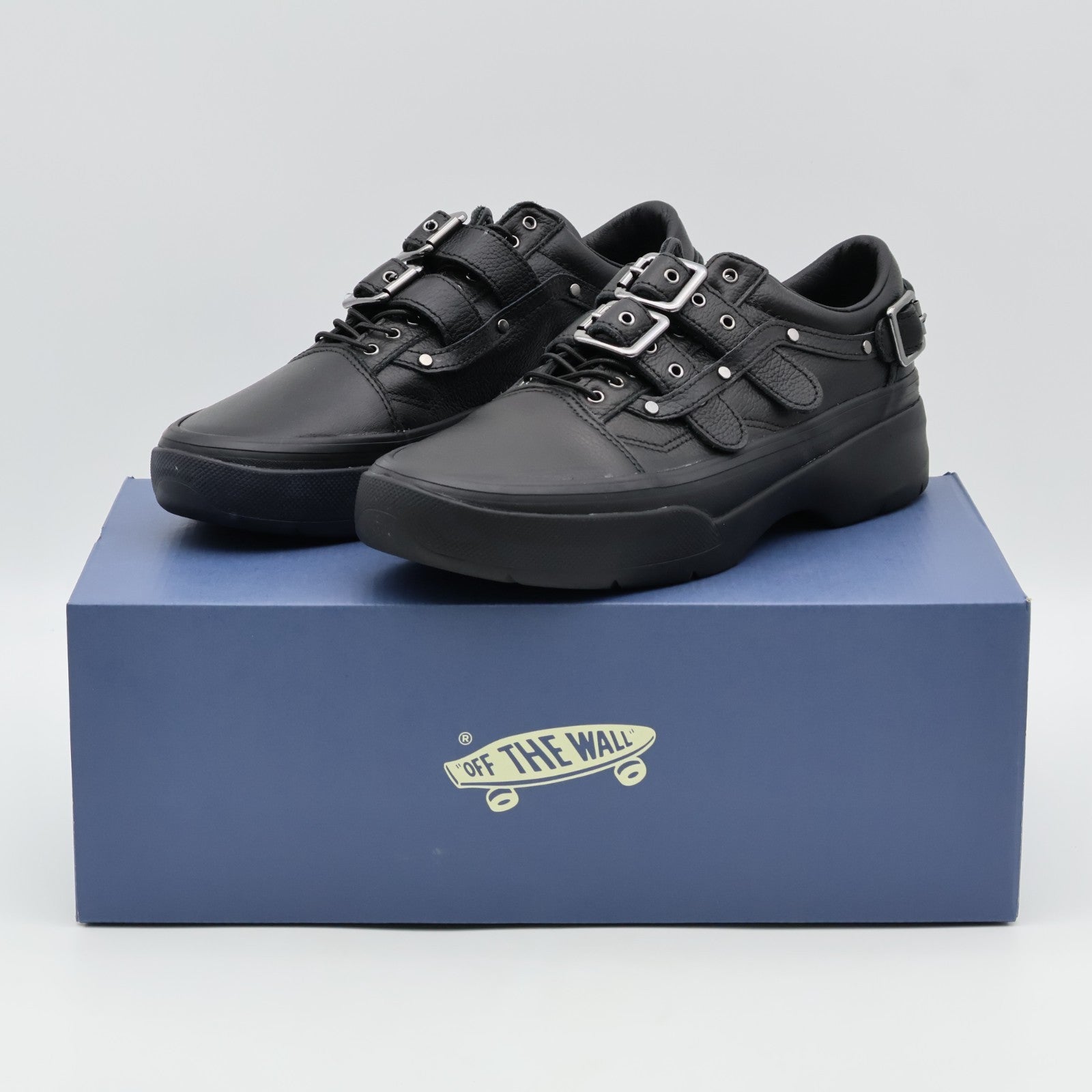 VN000EEDBLK Vans Premium Old Skool Buckle Black Efron Danzig (Men's)