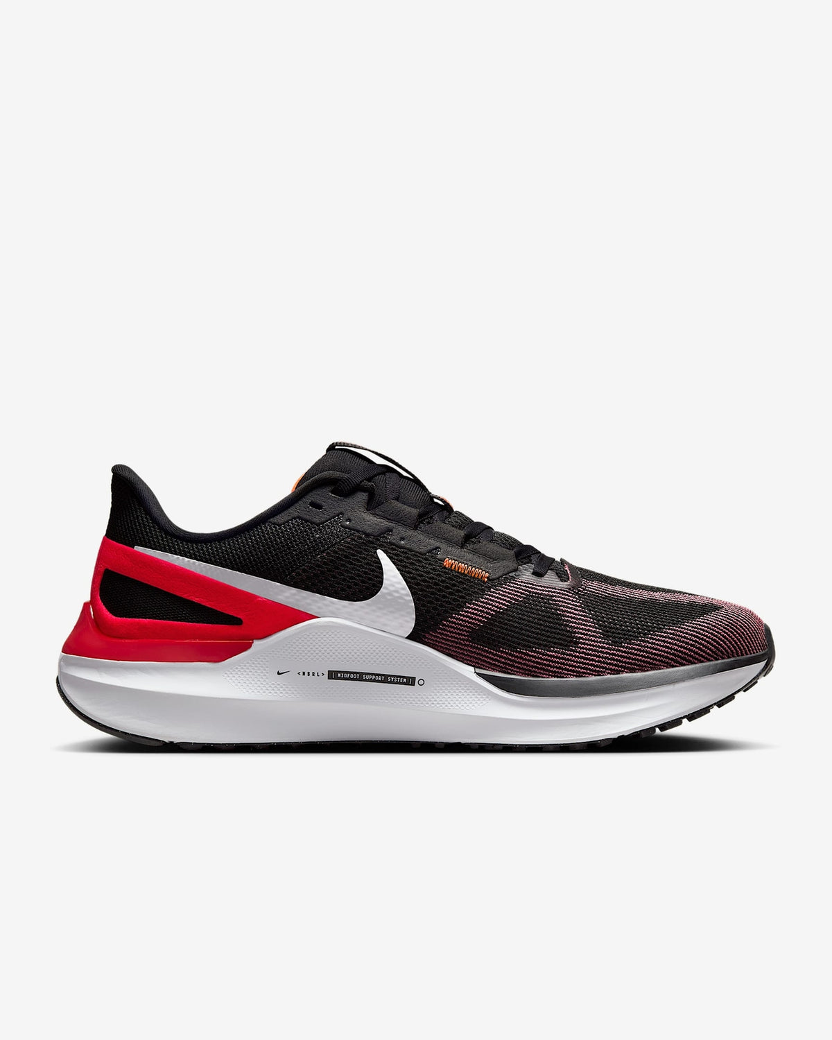 DJ7883-014 Nike Structure 25 Black University Red Hyper Crimson White (Men's)