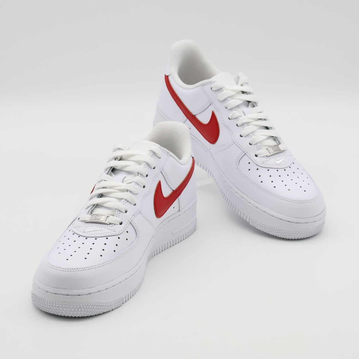 CU9225-101 Supreme Nike Air Force 1 Low China Exclusive White Speed Red (Men's)