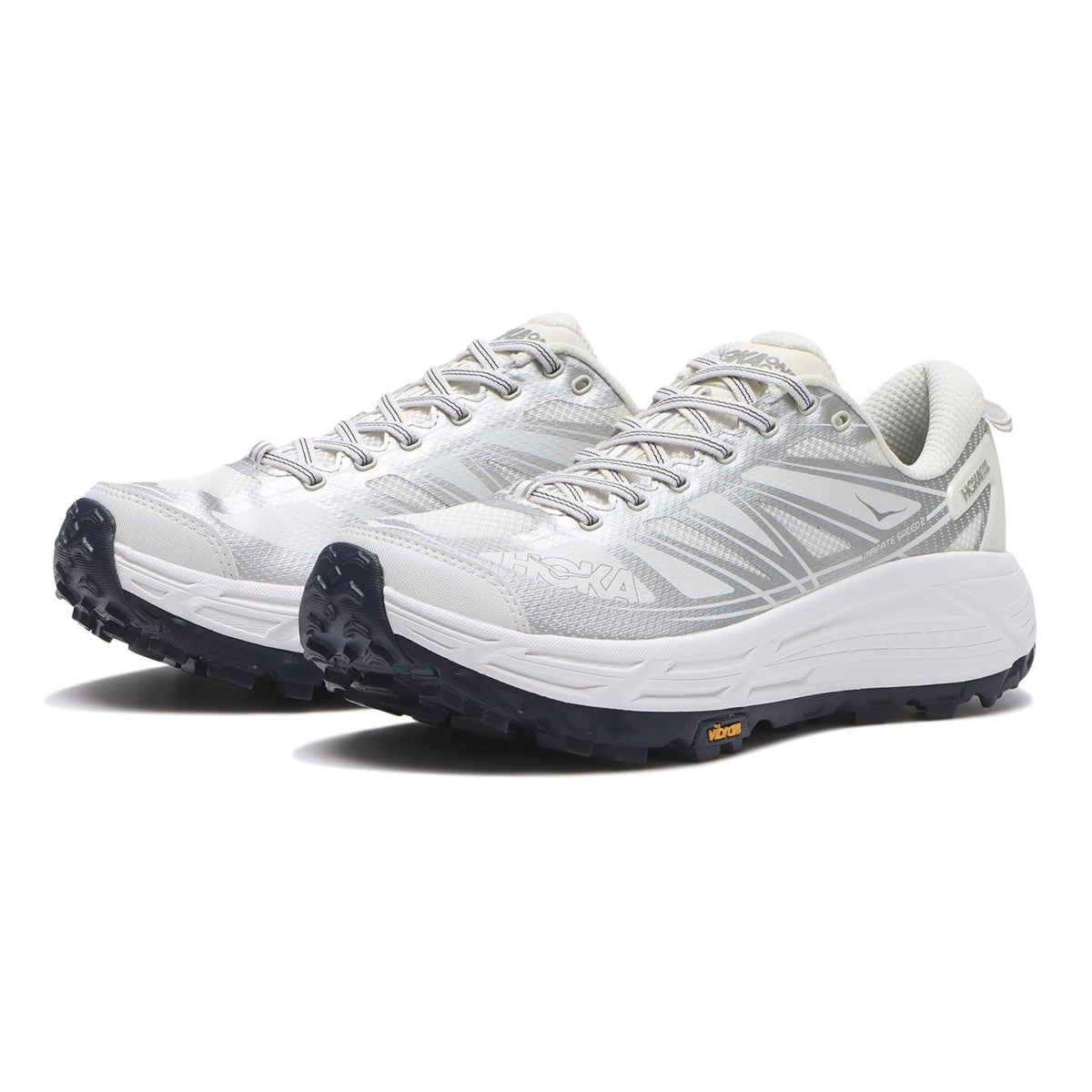 1126851-WSLV Hoka Mafate Speed 2 White Silver (Men's)