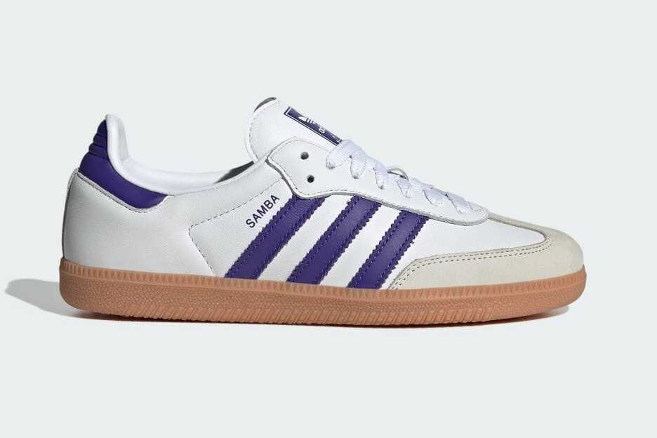 IF6514 adidas Originals Samba OG Cloud White Energy Ink Off White (Women's)