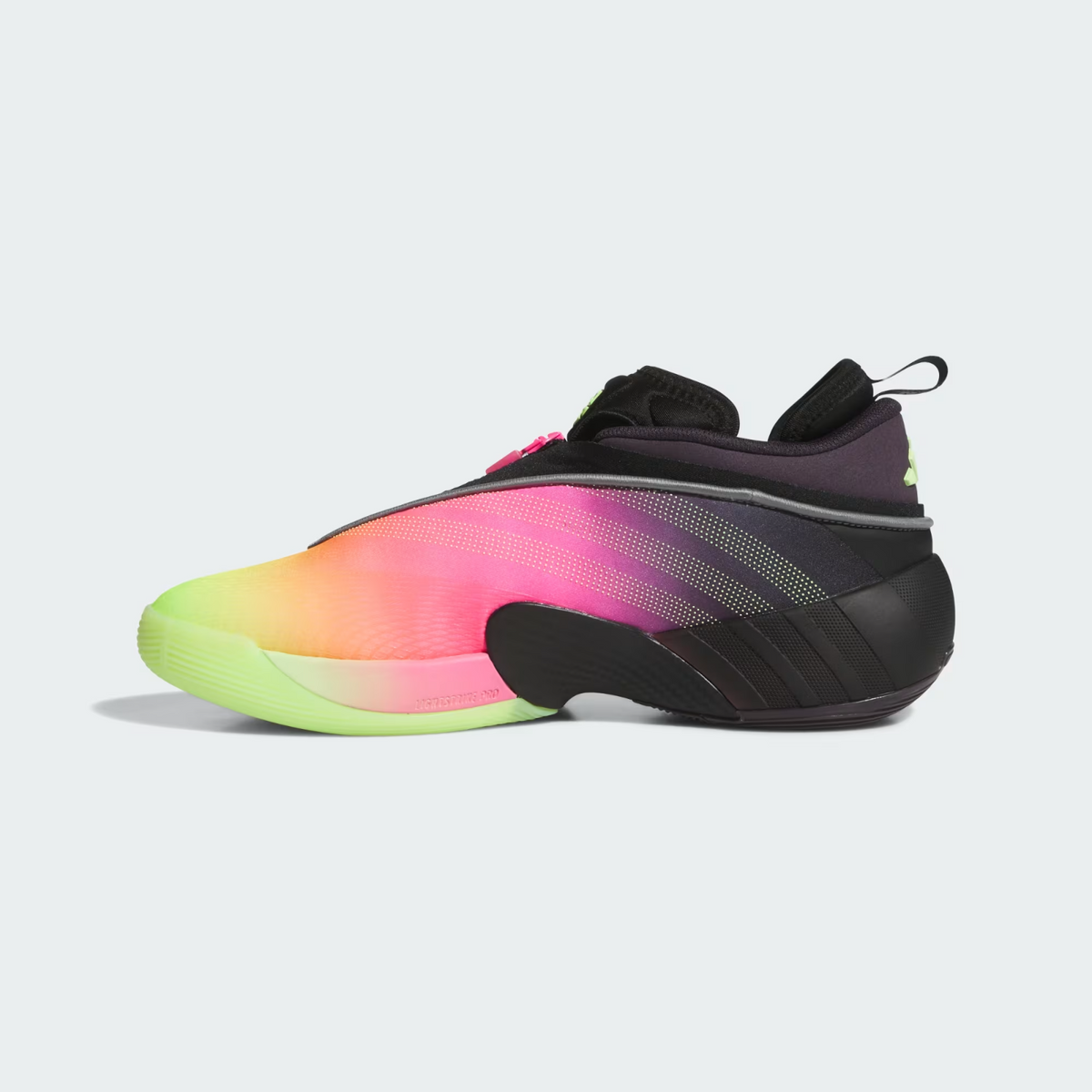 JR7697 adidas D.O.N. Issue 7 Aurora Black Lucid Pink Hi-Res Yellow (Men's)