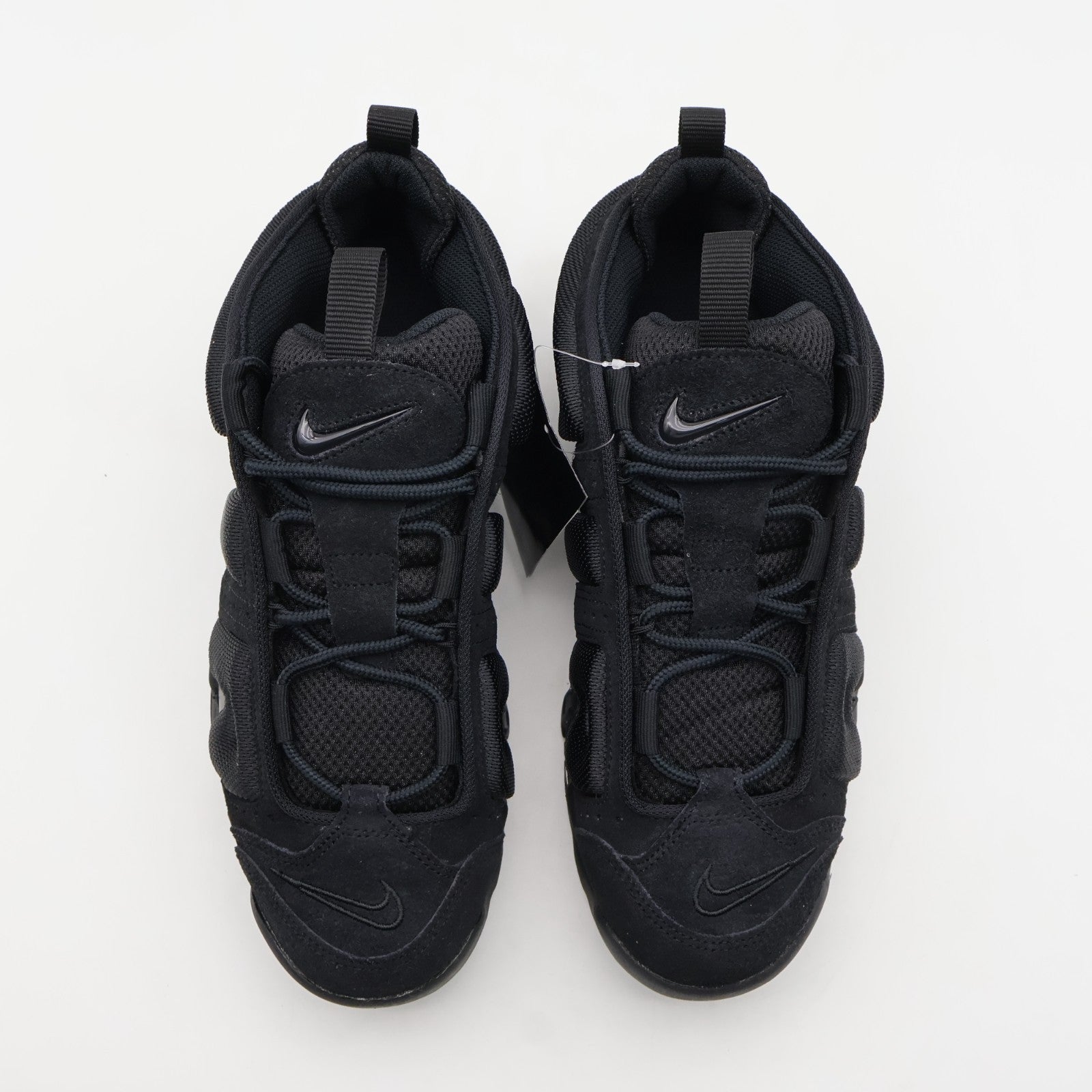 IM6649-001 Nike Air More Uptempo Low Triple Black (Men's)