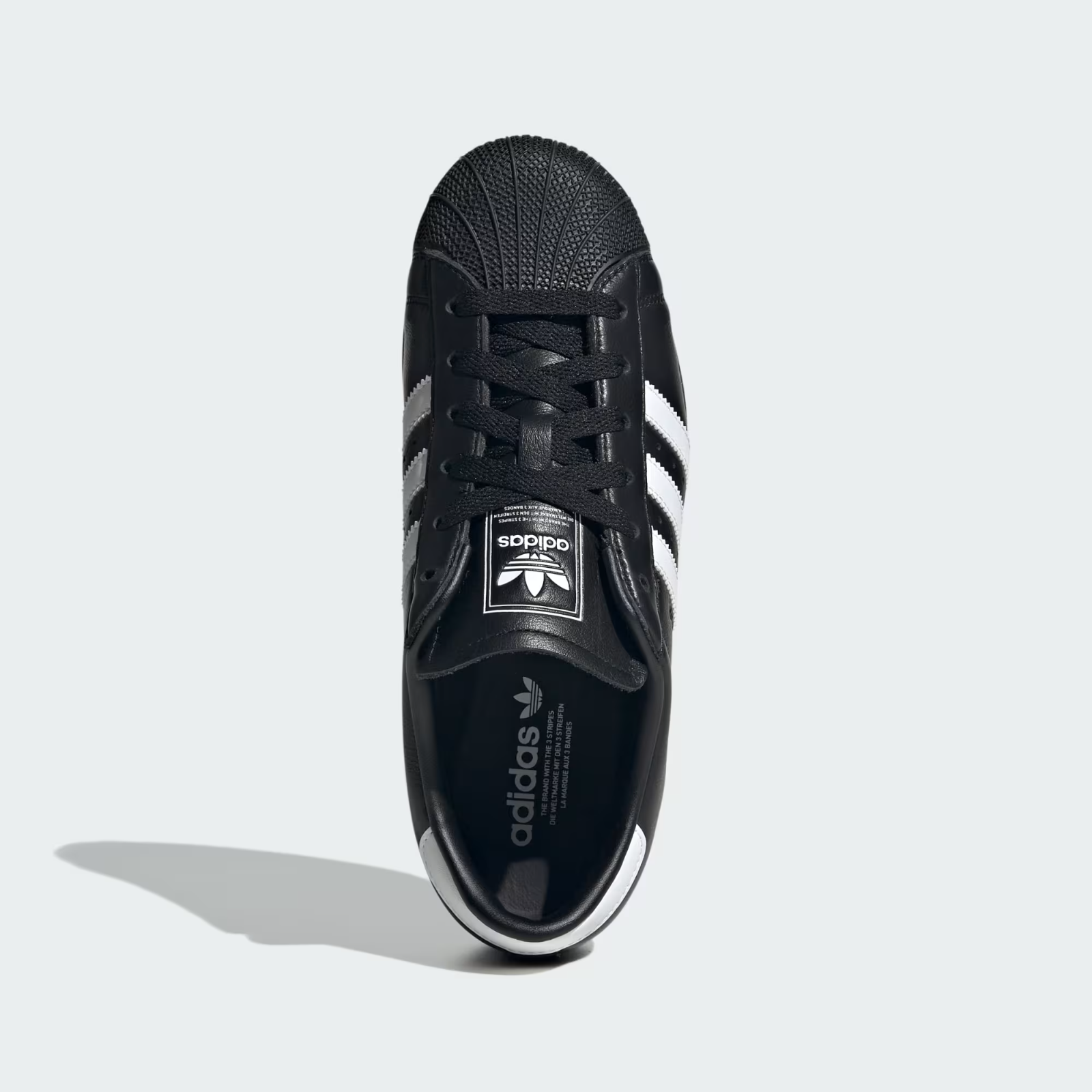 KI6824 adidas Superstar Lo Pro Core Black Cloud White (Women's)