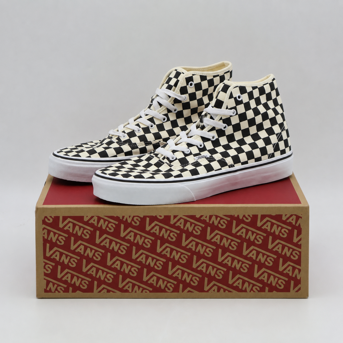 VN000E8HBMW Vans Skate Authentic Hi 2.0 Black True White (Men's)