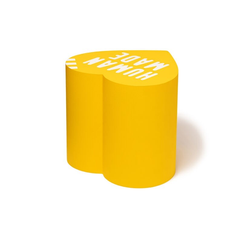 HUMAN MADE Heart Urethane Stool Yellow