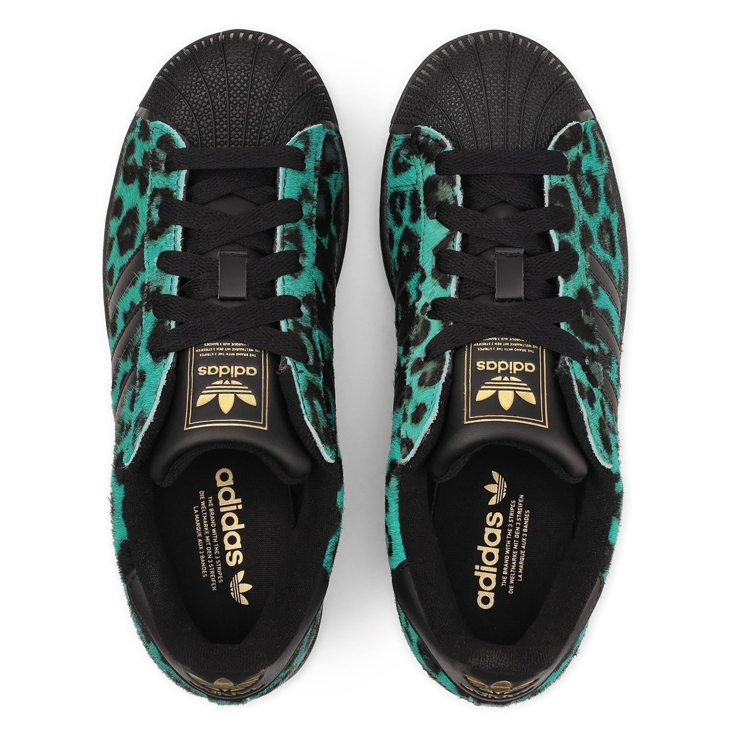 IH1636 adidas SUPERSTAR II SESCGR/CBLACK/GOLDMT (Women's)