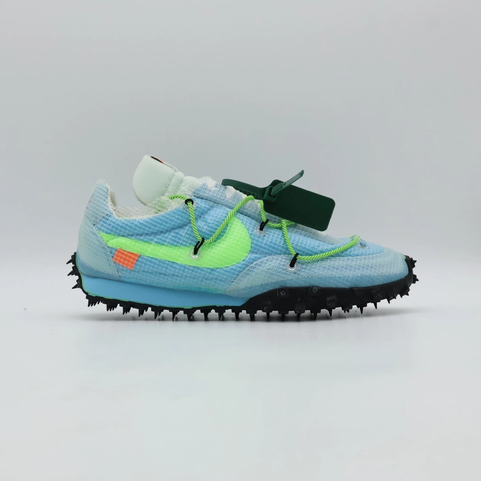 CD8180-400 Off-White Ã Nike Waffle Racer Vivid Sky (Women's)