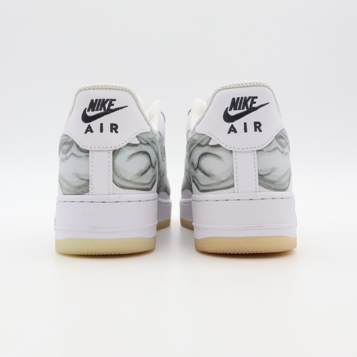 BQ7541-100 Nike Air Force 1 Low White Skeleton (Men's)