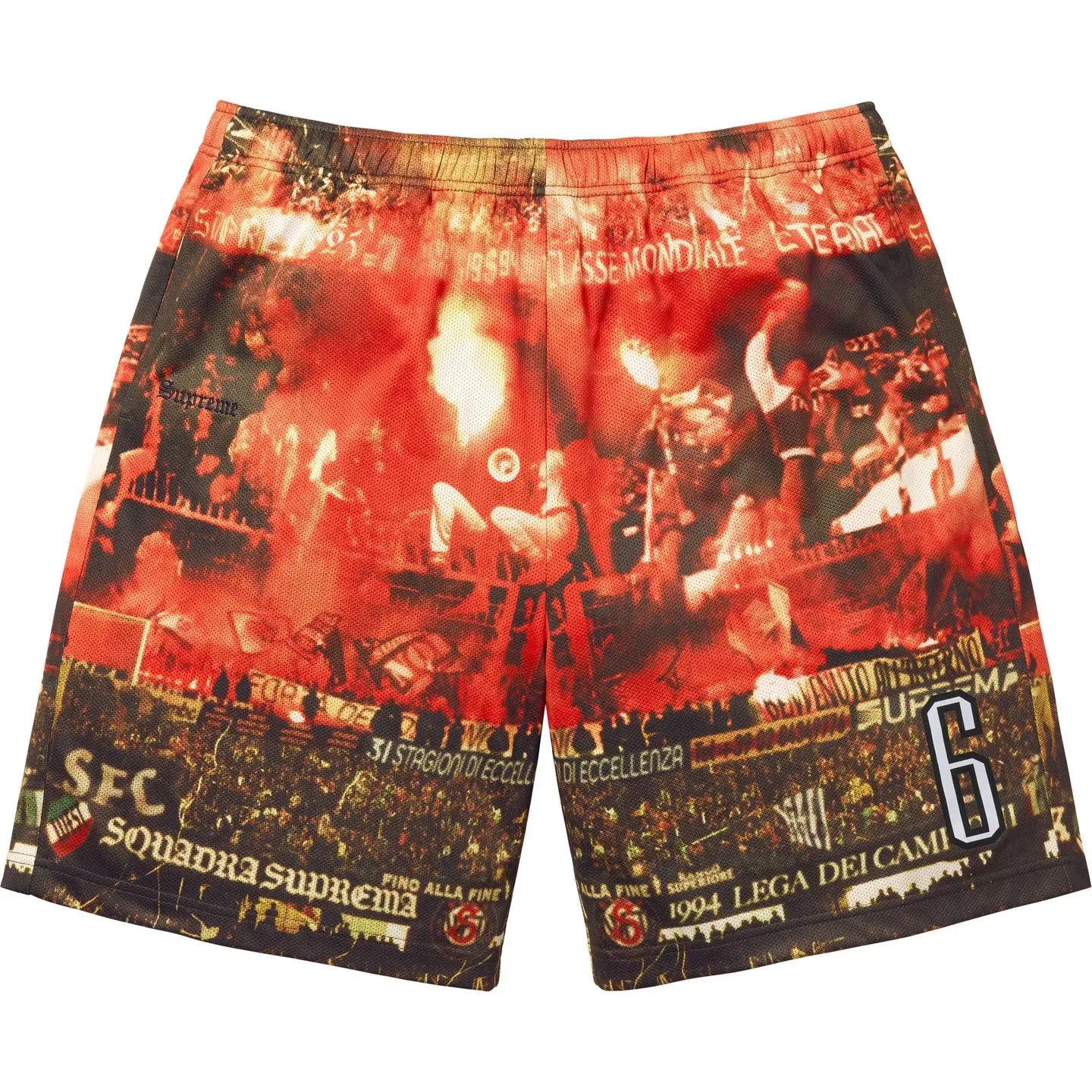 Supreme Vinci Por Noi Soccer Short Multi