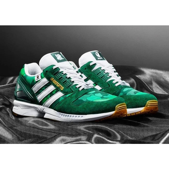 FY8851 A BATHING APE Ã UNDEFEATED Ã adidas ZX8000 "Green" (Men's)