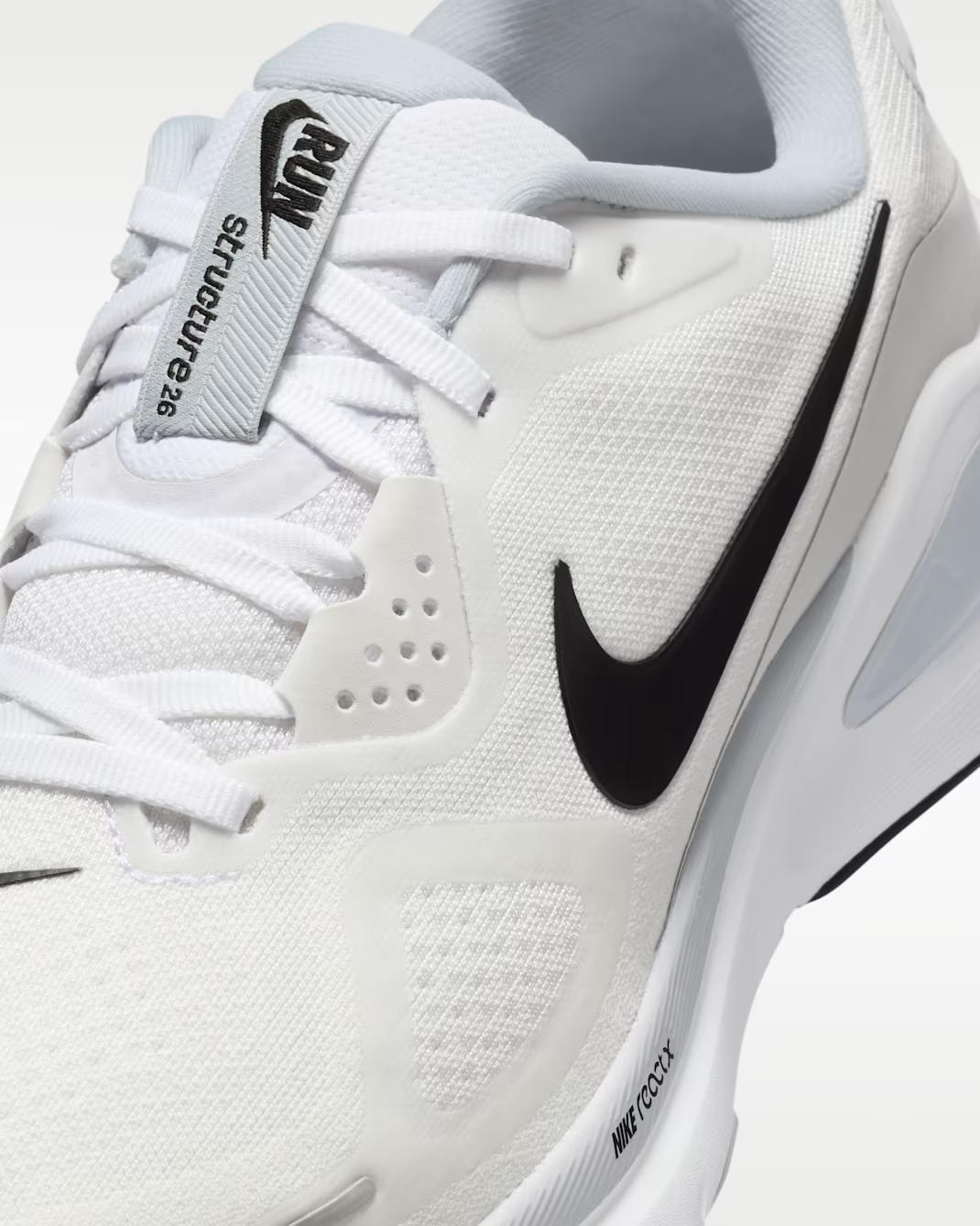HJ1101-101 Nike Structure 26 White Black (Women's)