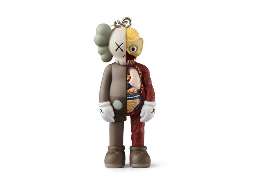 KAWS COMPANION (FLAYED) KEYHOLDER Brown