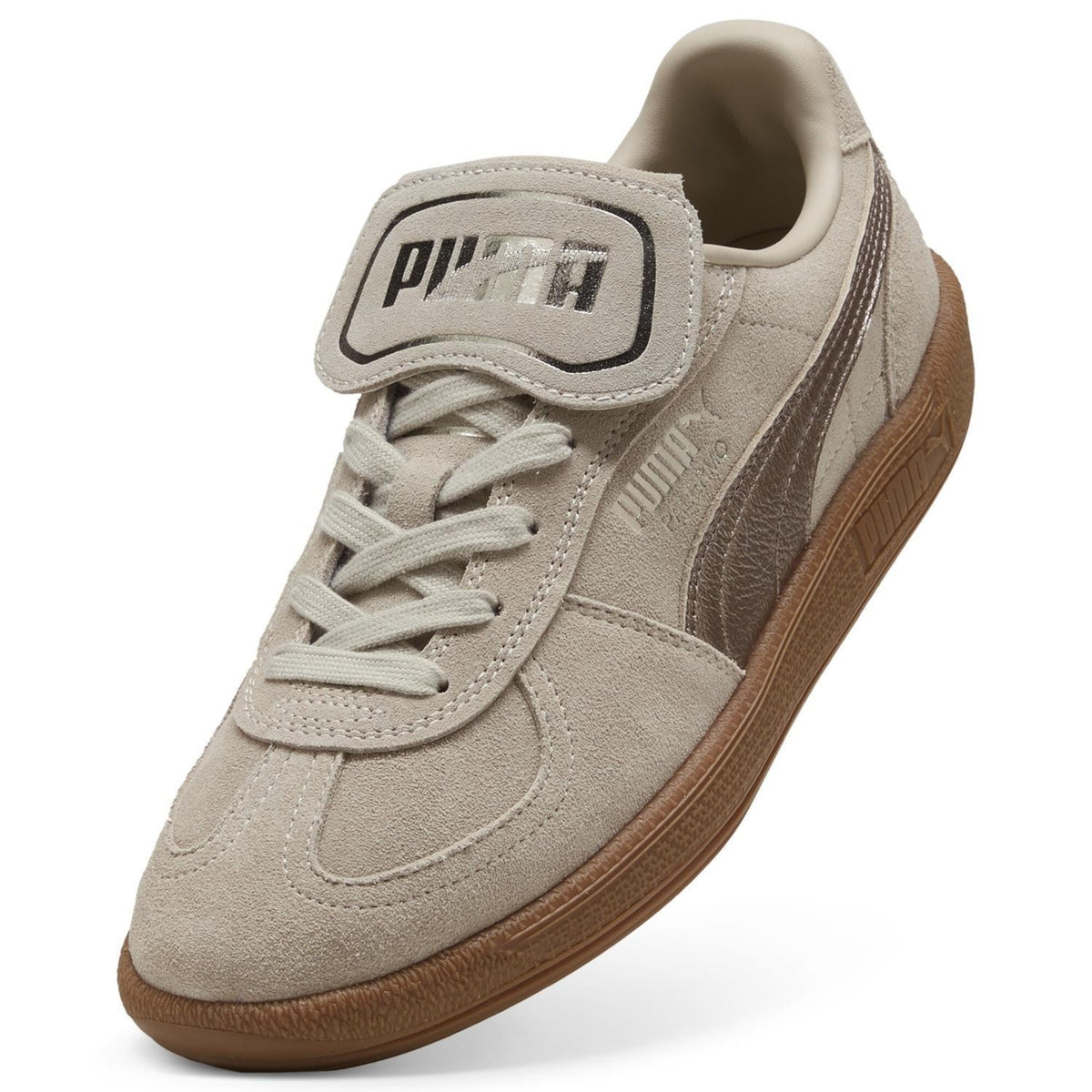 404021-01 Puma Palermo Premium Metallic Desert Dust Gum (Men's)