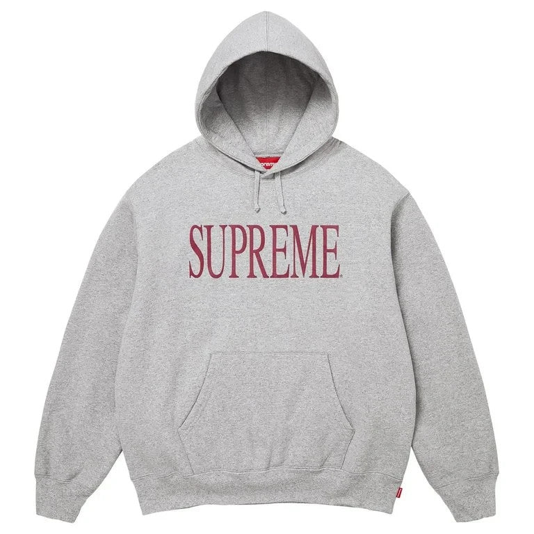 Supreme Capital Hooded Sweatshirt Dark Orange