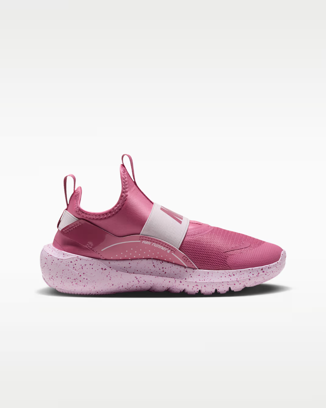 IU8574-609 Nike GS Flex Runner 4 "Peony/Pearl Pink"