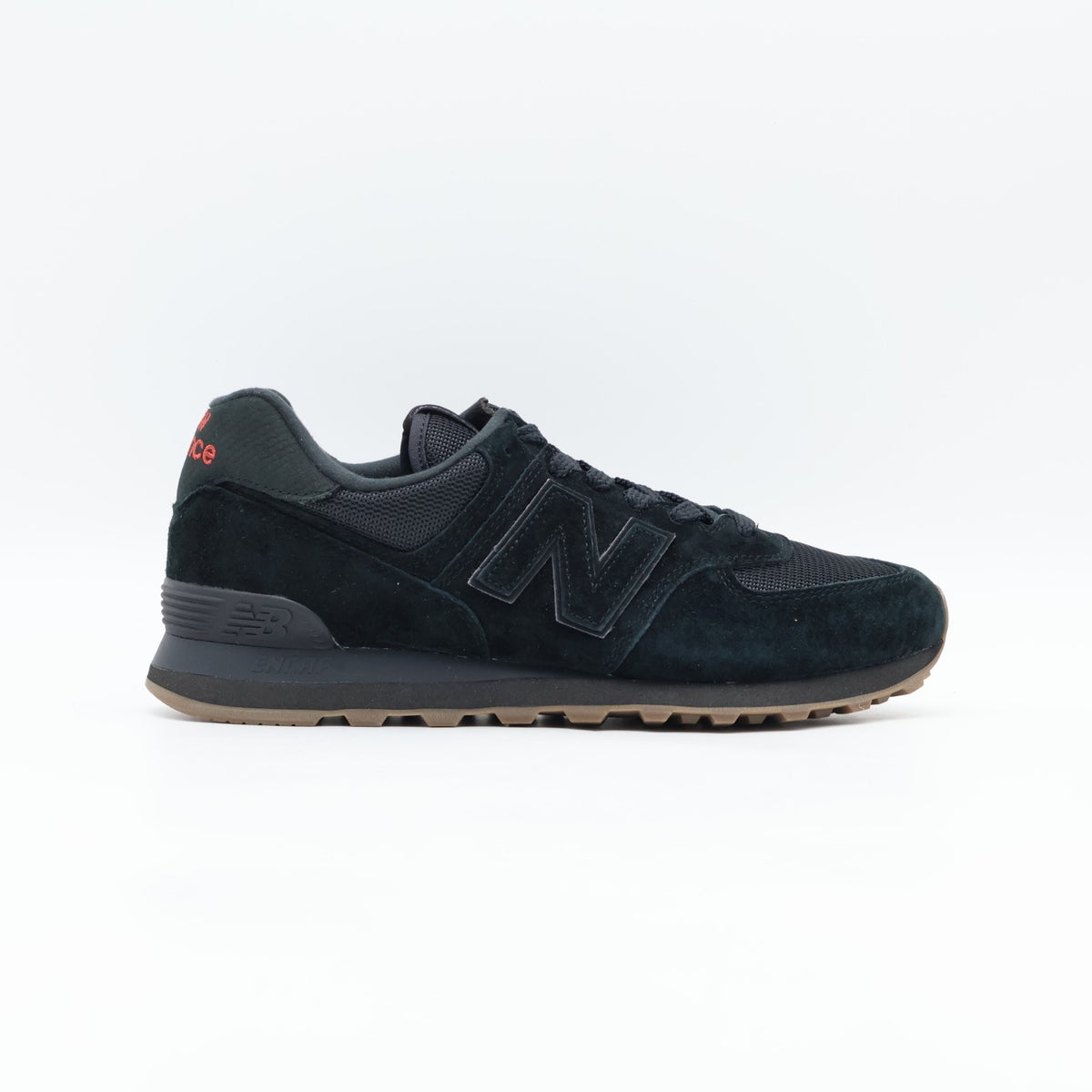U5748HM New Balance 574 Lunar New Year Black Shadow Red Gum (Men's)