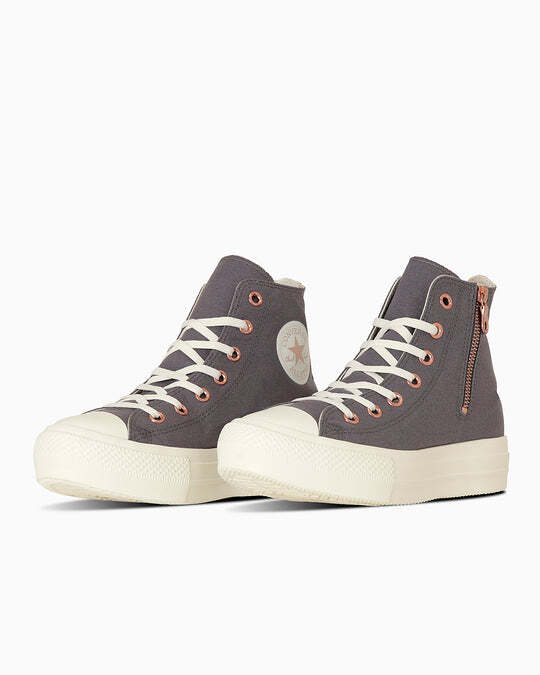 31313490 Converse All Star Light PLTS PG Z Hi Deep Gray (Women's)