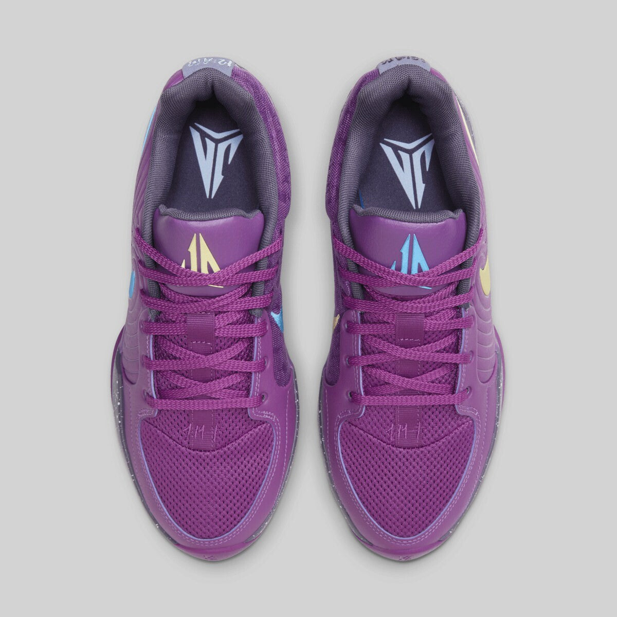 FD7327-500 Nike Ja 2 Bold Berry Light Lemon Twist Dark Raisin Baltic Blue (Men's
