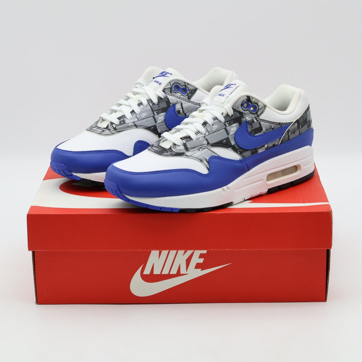 AQ0927-100 ATMOS NIKE AIR MAX 1 BLUE WE LOVE NIKE (Men's)