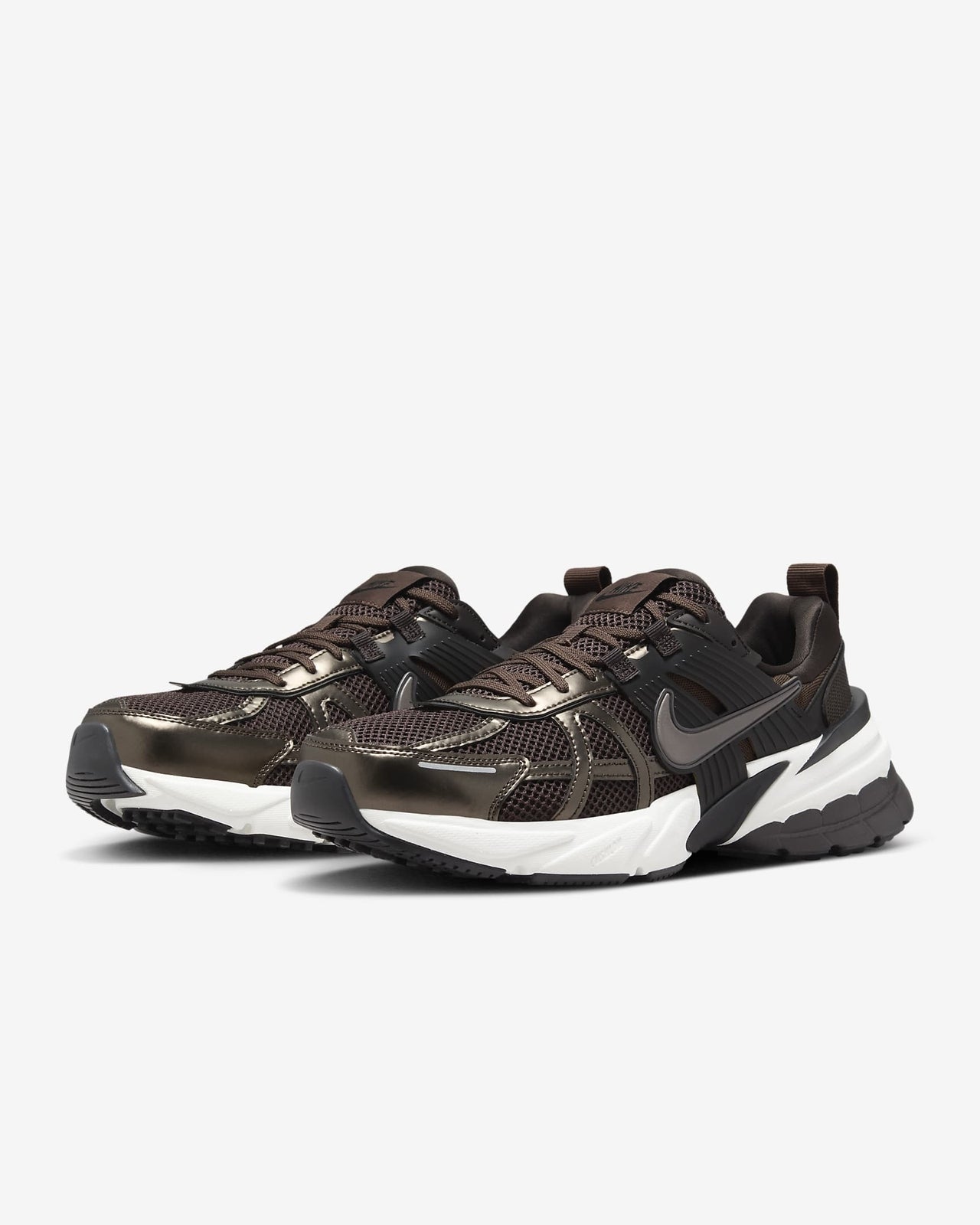 HJ4497-200 Nike V2K Run Velvet Brown White Black Baroque Brown (Men's)