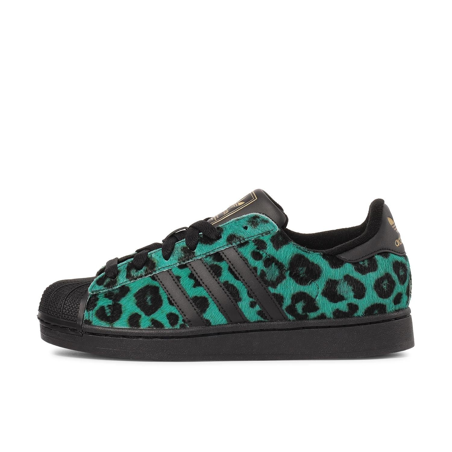 IH1636 adidas SUPERSTAR II SESCGR/CBLACK/GOLDMT (Women's)
