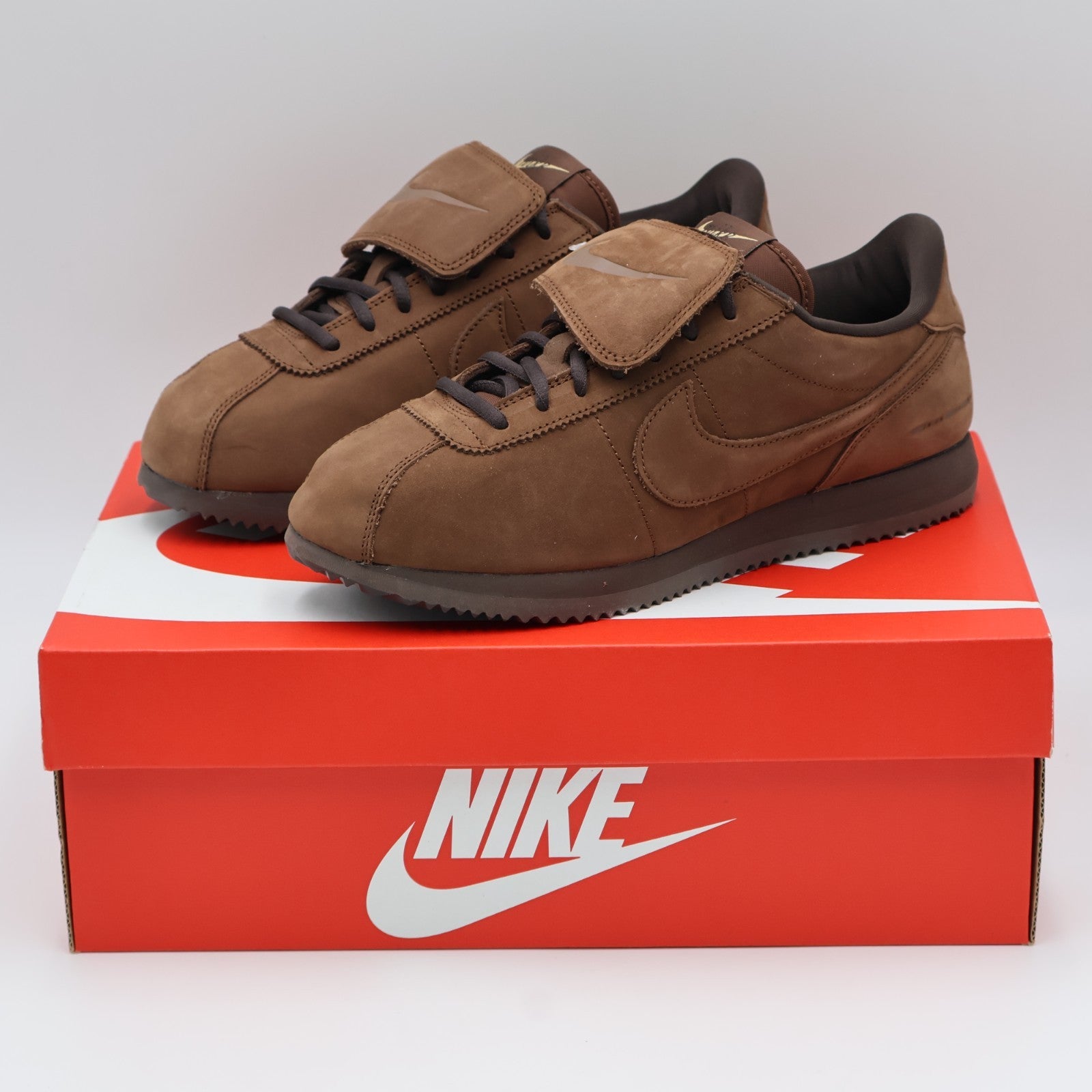 IR0800-299 Nike Cortez Leather Cacao Wow Velvet Brown (Men's)