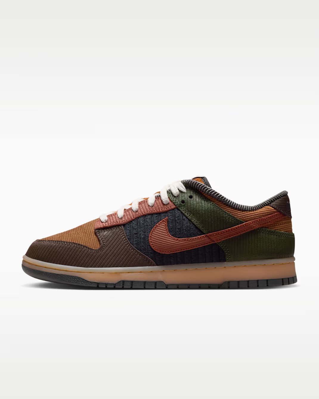 IB7746-201 Nike Dunk Low Retro PRM "Light British Tan/Corduroy" (Men's)