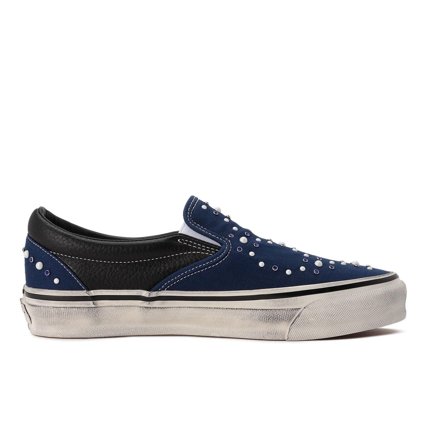 VN000D9PIND Vans Premium Classic Slip-On Pearlized Pack Indigo Blue (Men's)