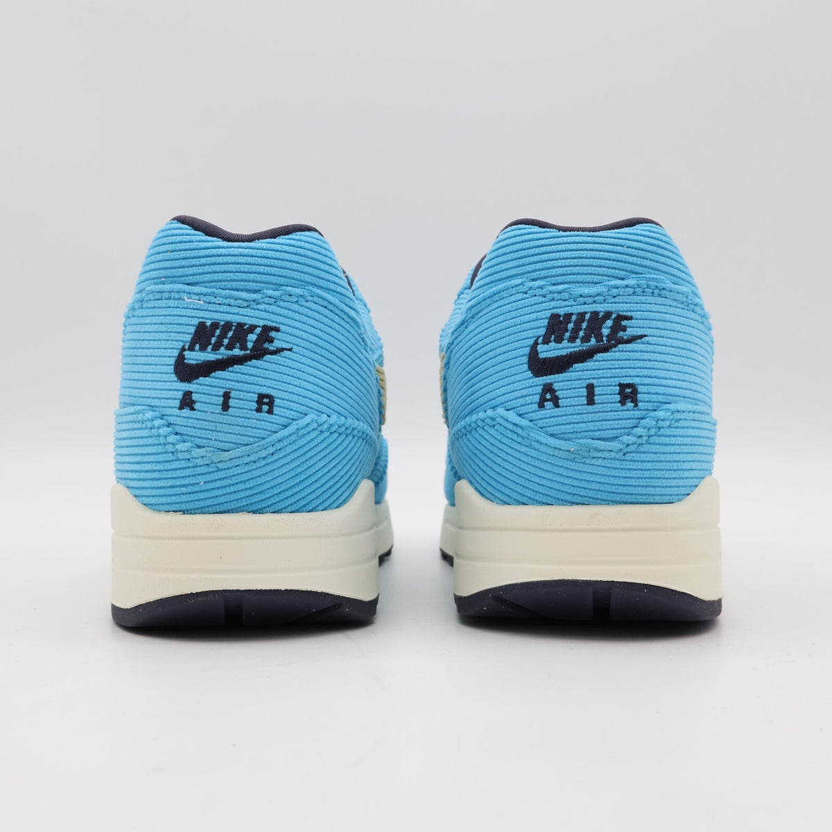 FB8915-400 Nike Air Max 1 PRM Corduroy Baltic Blue Sesame Gridiron Sail Turquois