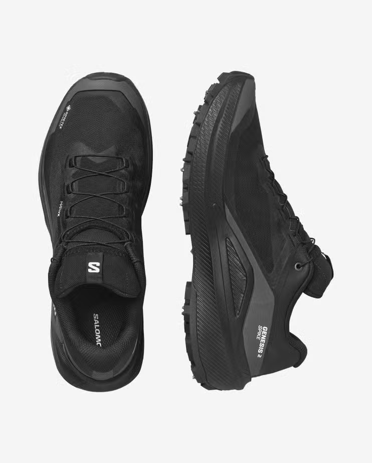 L45388400 Salomon Genesis 2 GORE-TEX Spike "Black/White" (Men's)