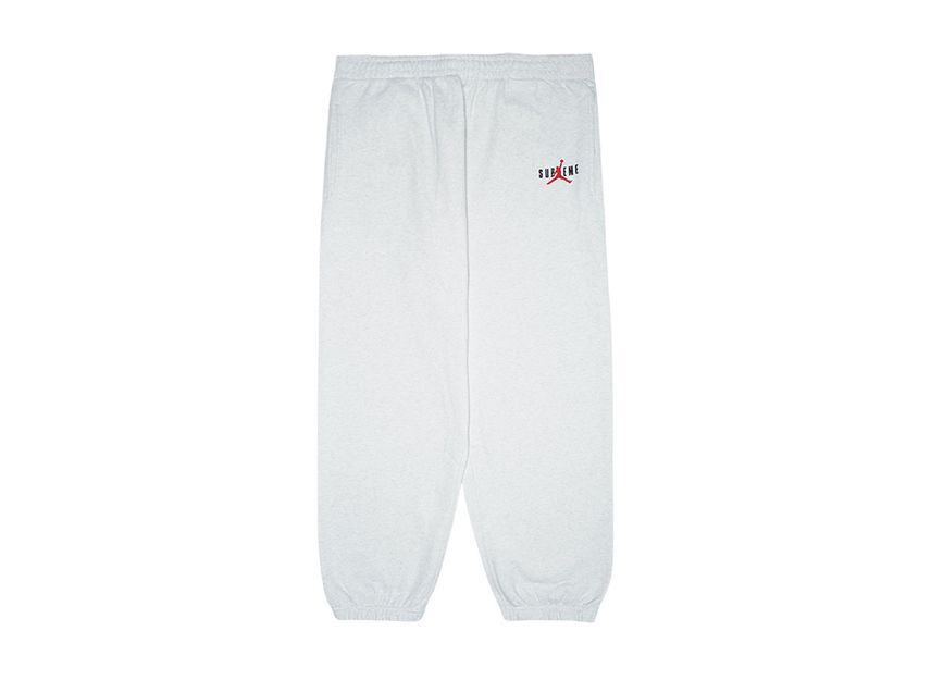 Supreme Jordan Sweatpant Ash Grey